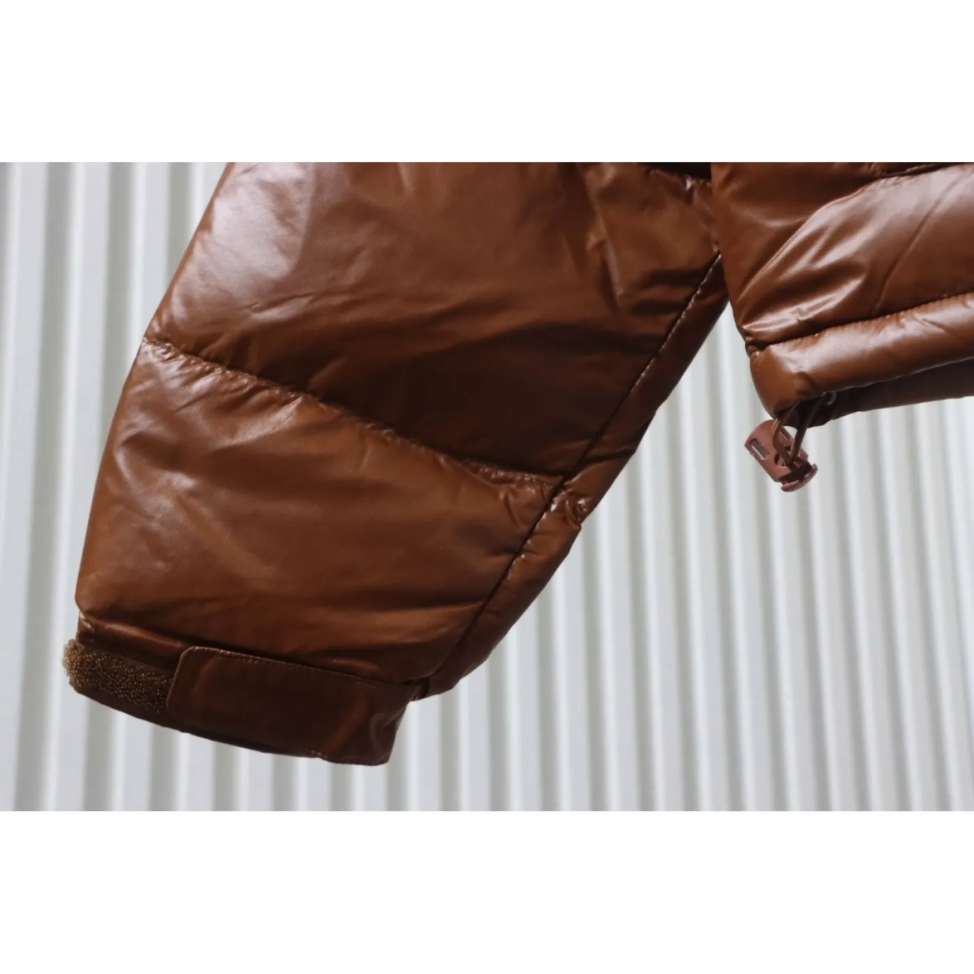 The North Face Nuptse 700 Short Jacket Brown