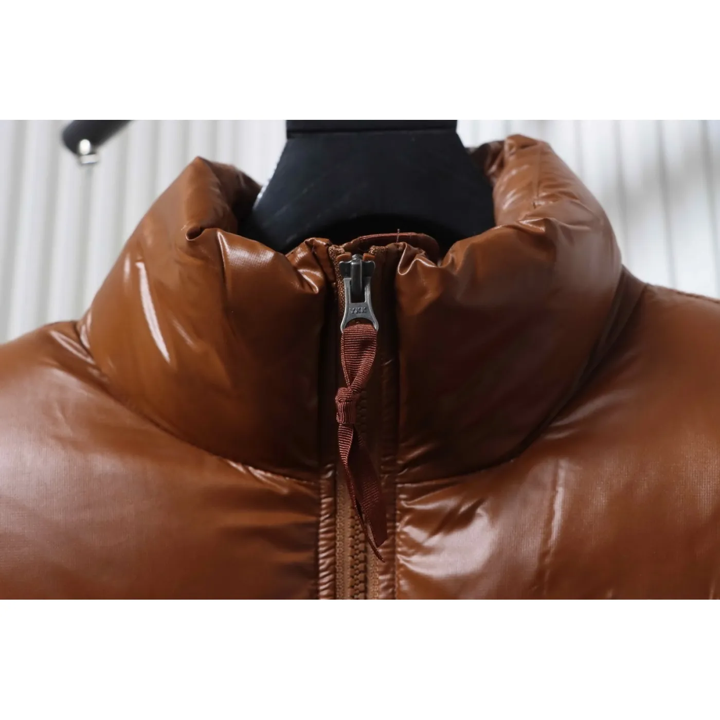 The North Face Nuptse 700 Short Jacket Brown