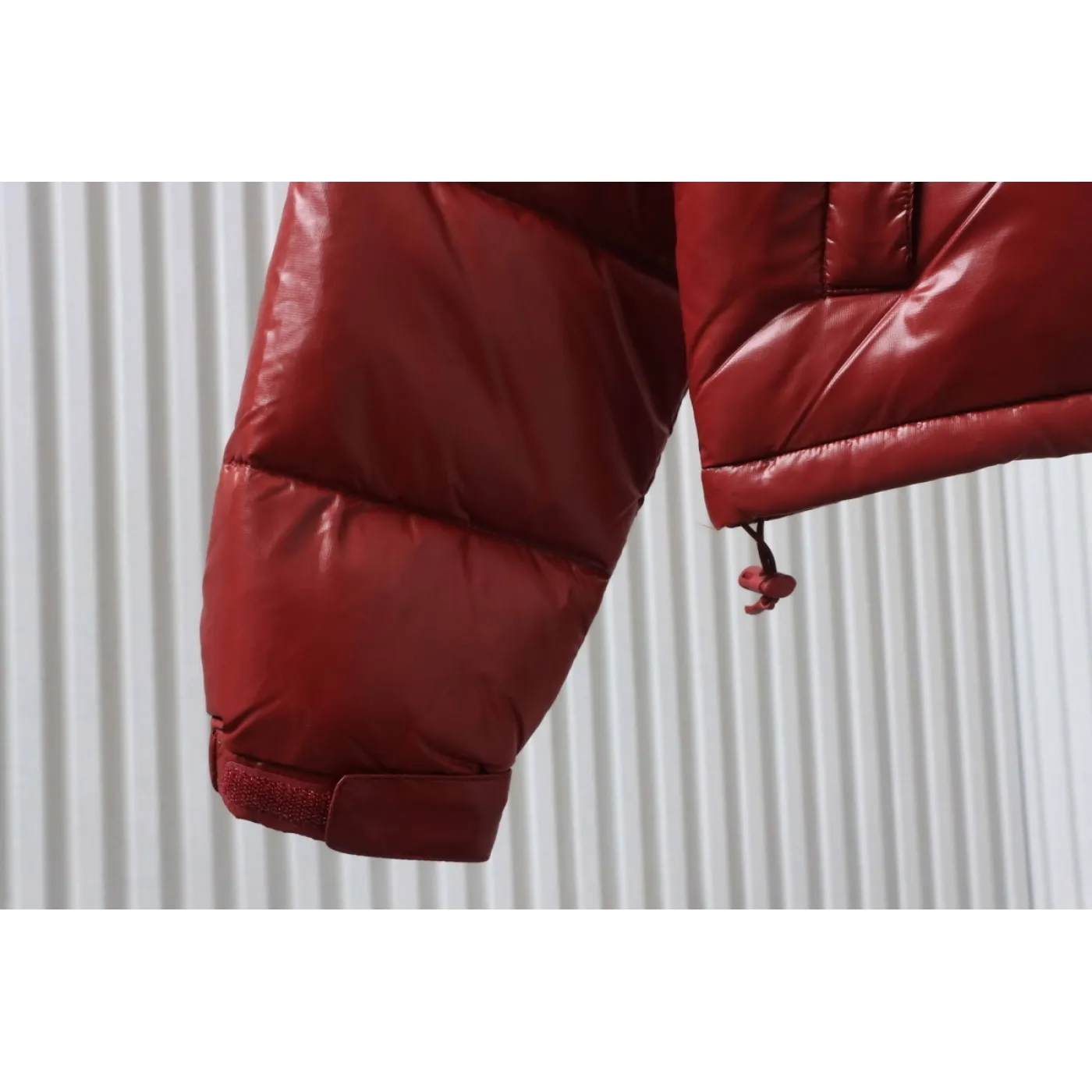 The North Face Nuptse 700 Short Jacket Glossy Red