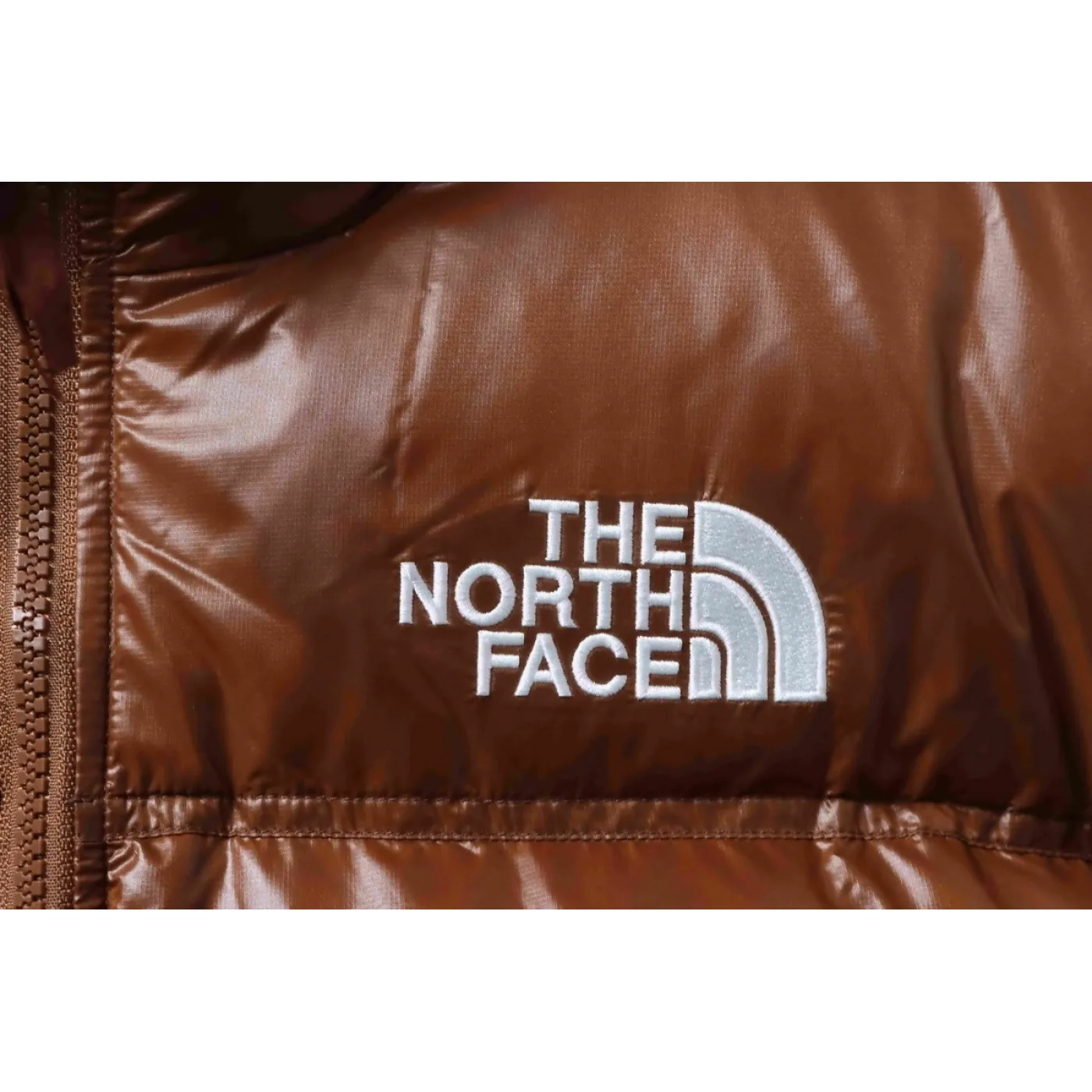 The North Face Nuptse 700 Short Jacket Brown