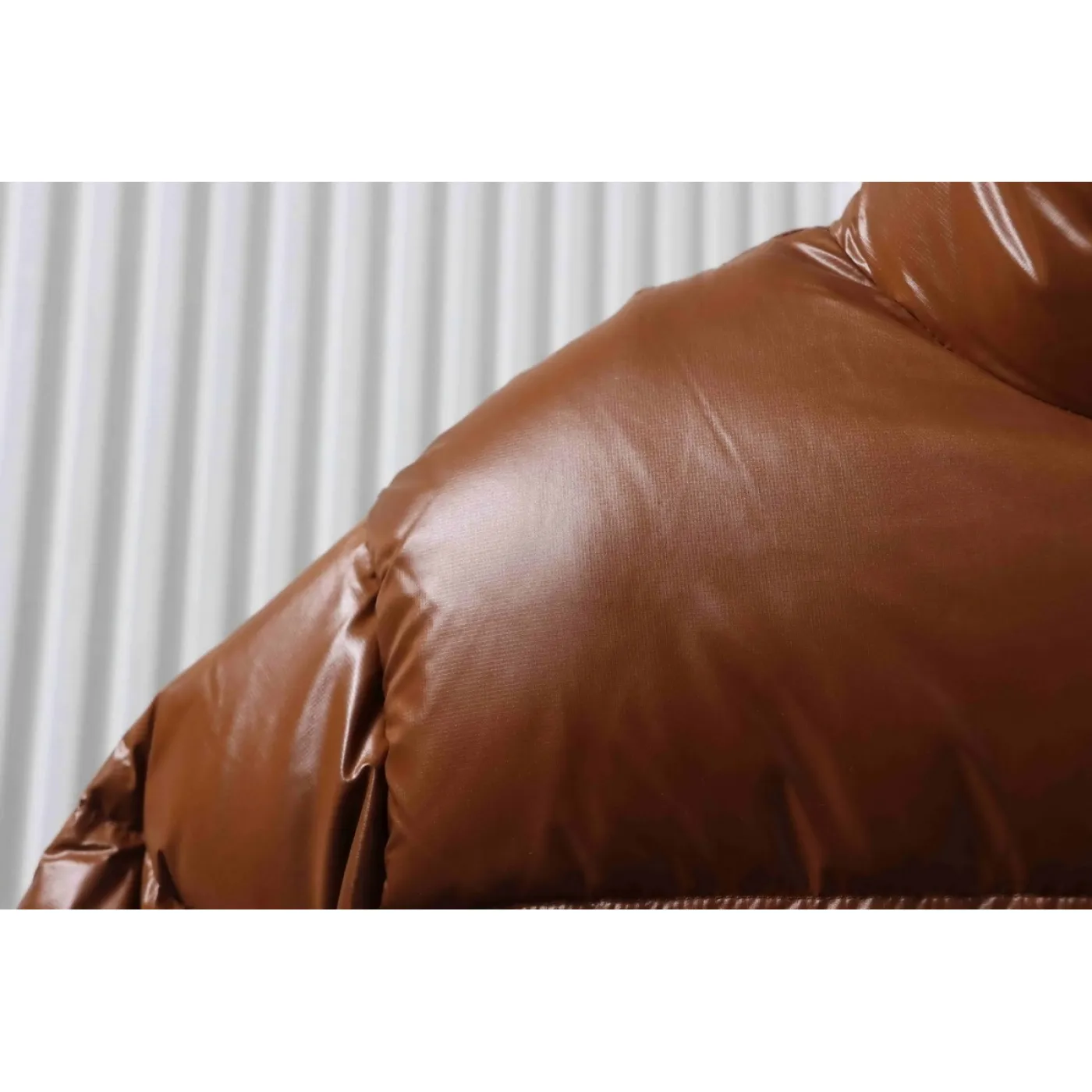 The North Face Nuptse 700 Short Jacket Brown