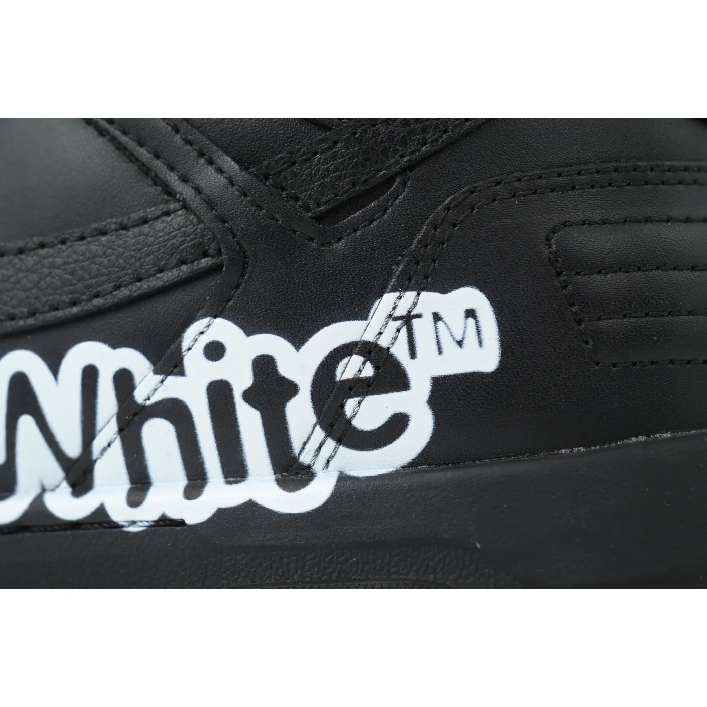 Off-White Out Of Office Black Print OMIA189S 22LEA004 1001