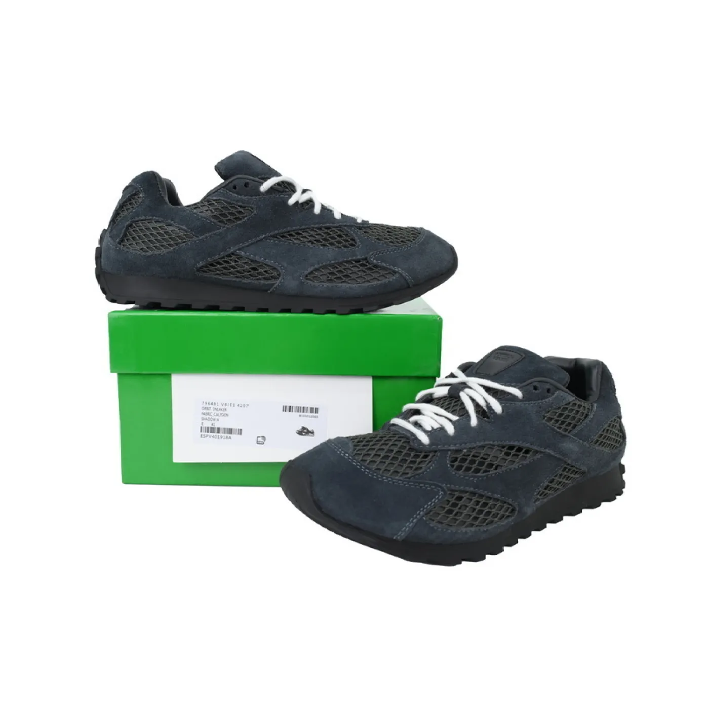 Bottega Veneta Orbit Sneakers Black Gray