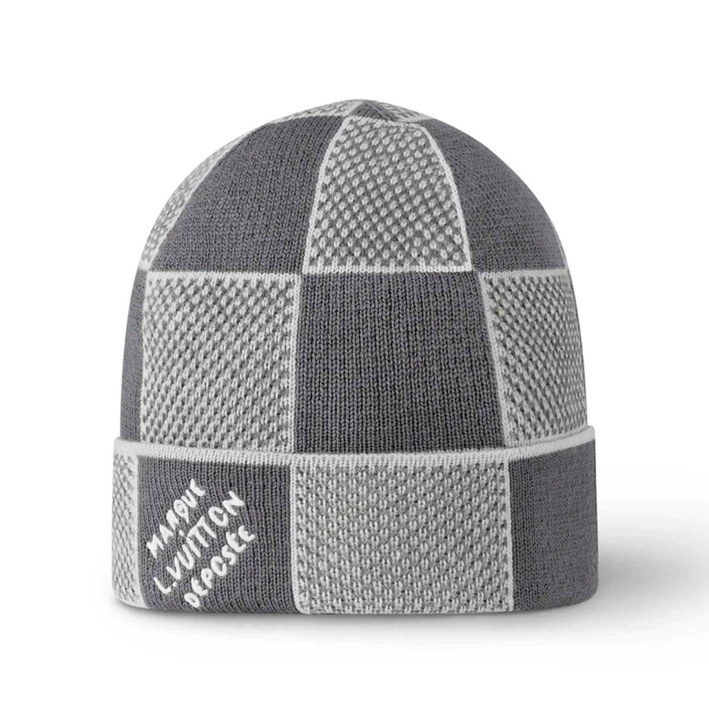 L0U1S VU1TT0N Damier Heritage Beanie