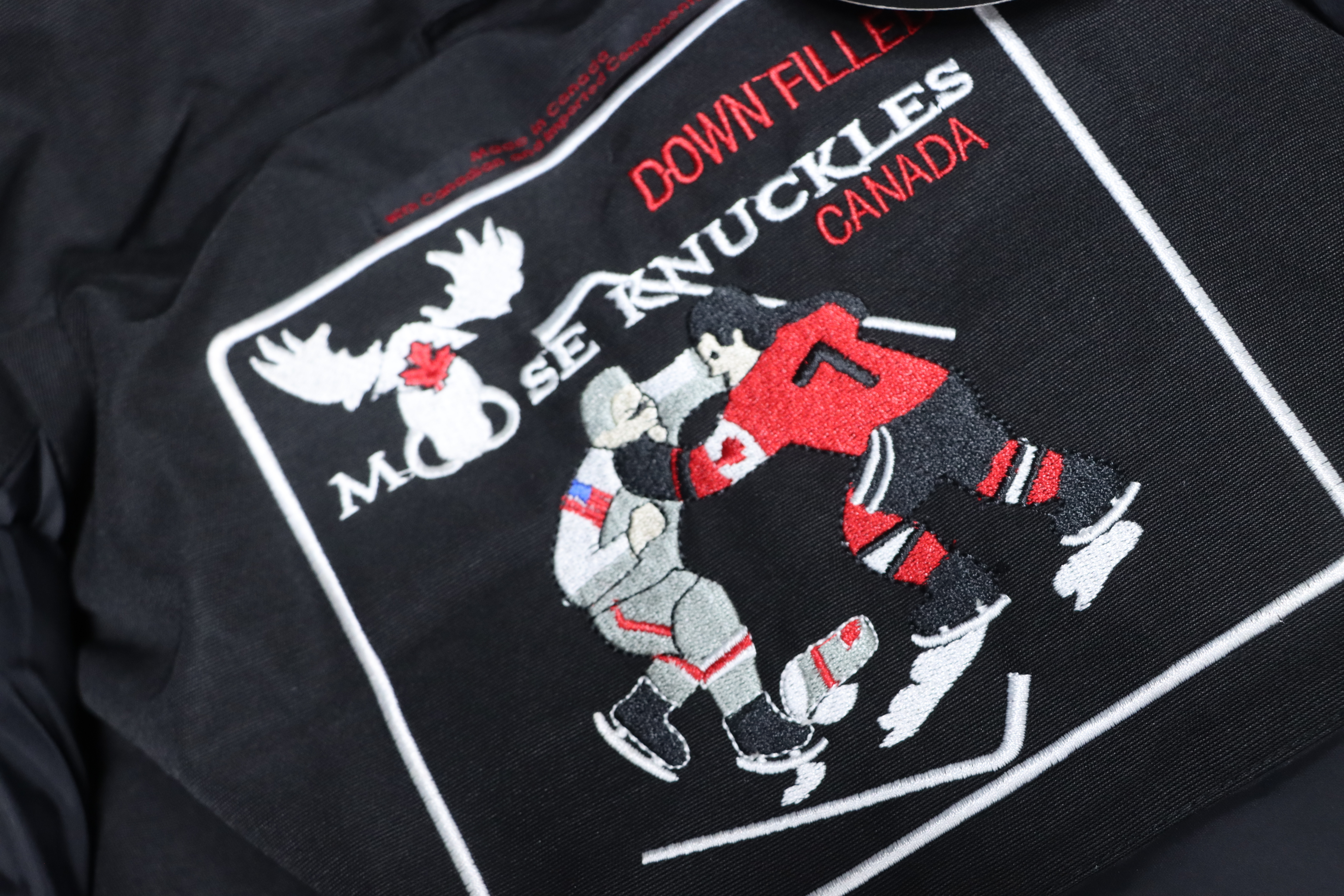 Moose Knuckles ORIGINAL 3Q FUR Black Down Jacket Coat