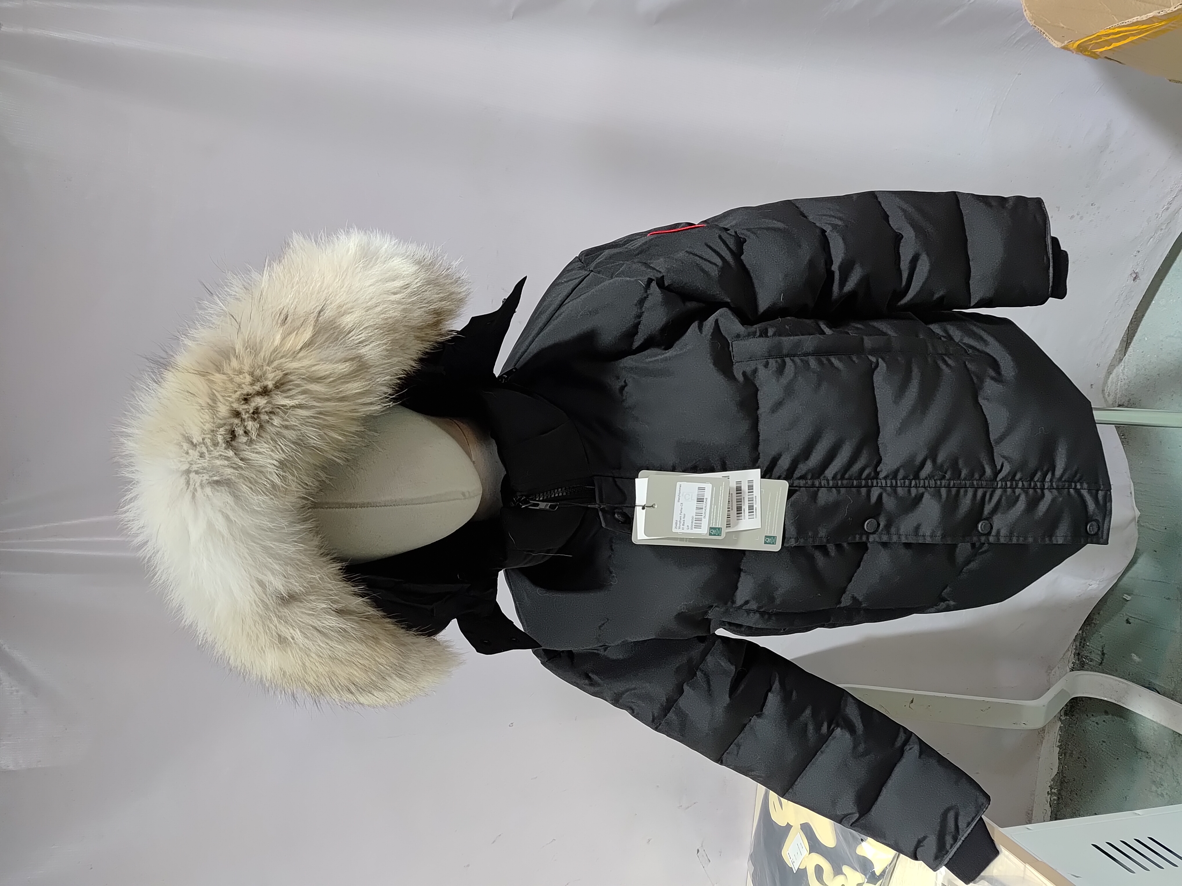 Canada Goose Wyndham Parka Jacket Black