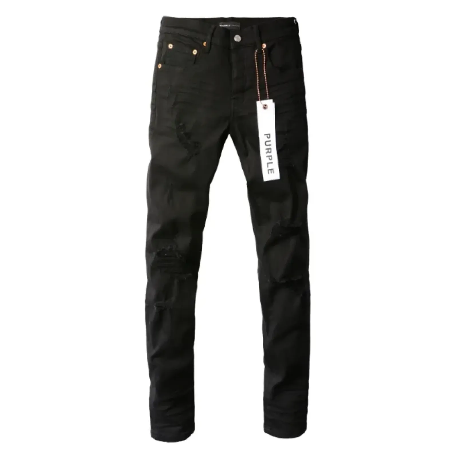 Sp5der P*NK Hoodie Black + Purple Brand Jeans 72448