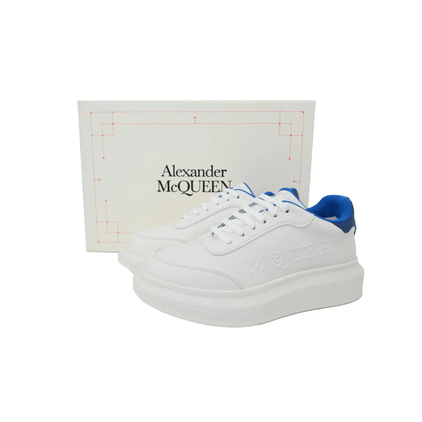 Alexander McQueen Sneaker Blue Tail