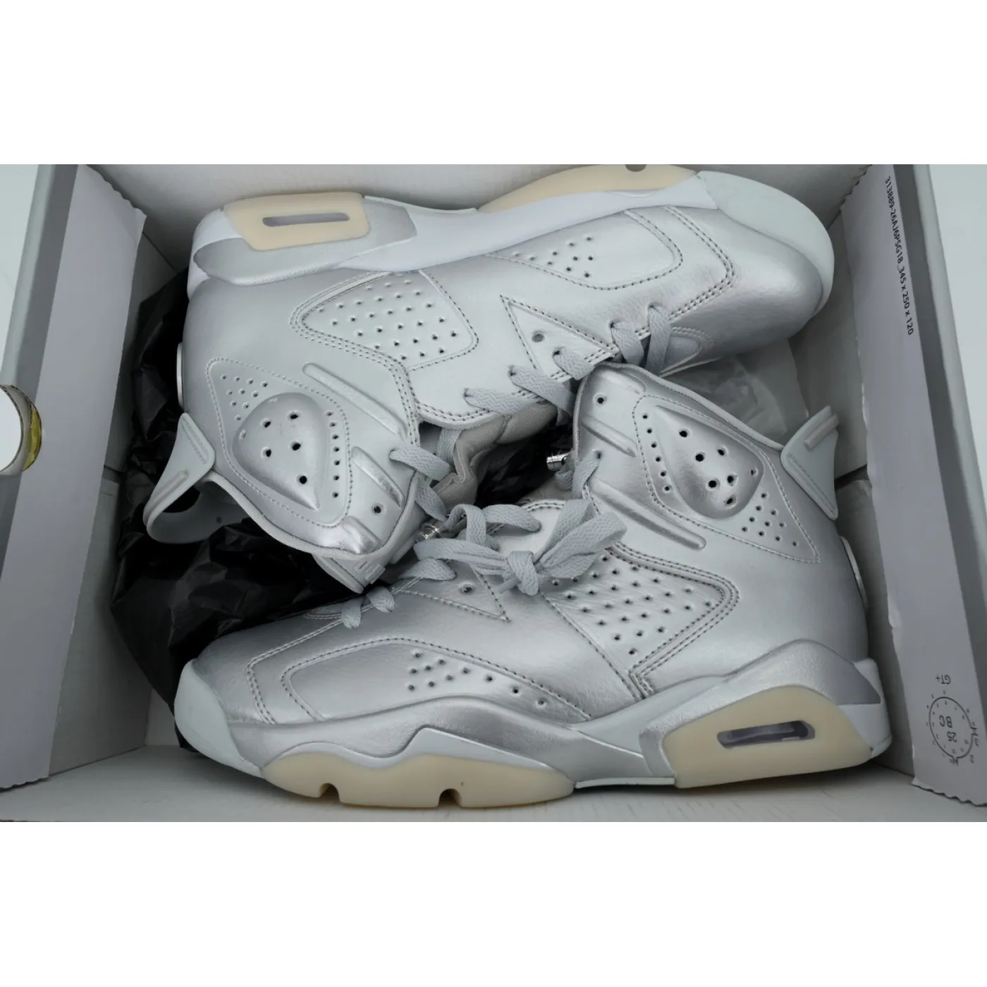 Air Jordan 6 Replica Rich Silver IQ5135-001