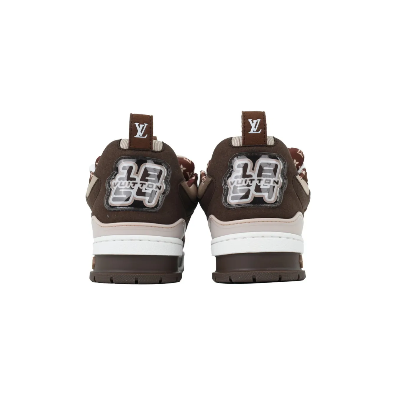 Louis Vuitton LV Skate Sneaker White Brown