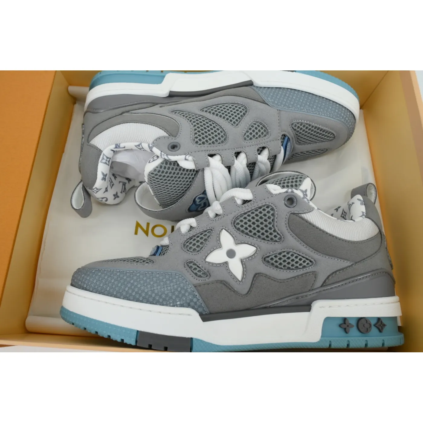 Louis Vuitton LV Skate Light Gray Blue