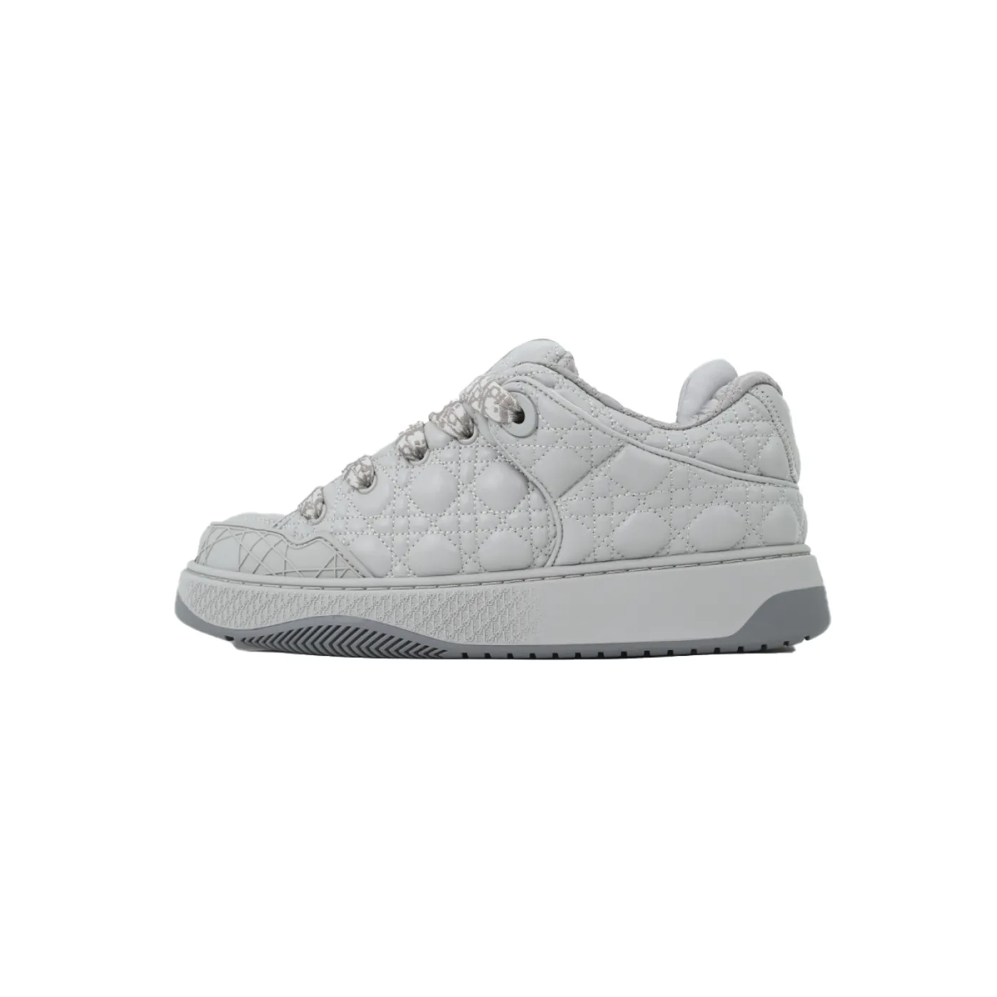 Dior B9S Skater ERL Kumo Cannage Satin Grey