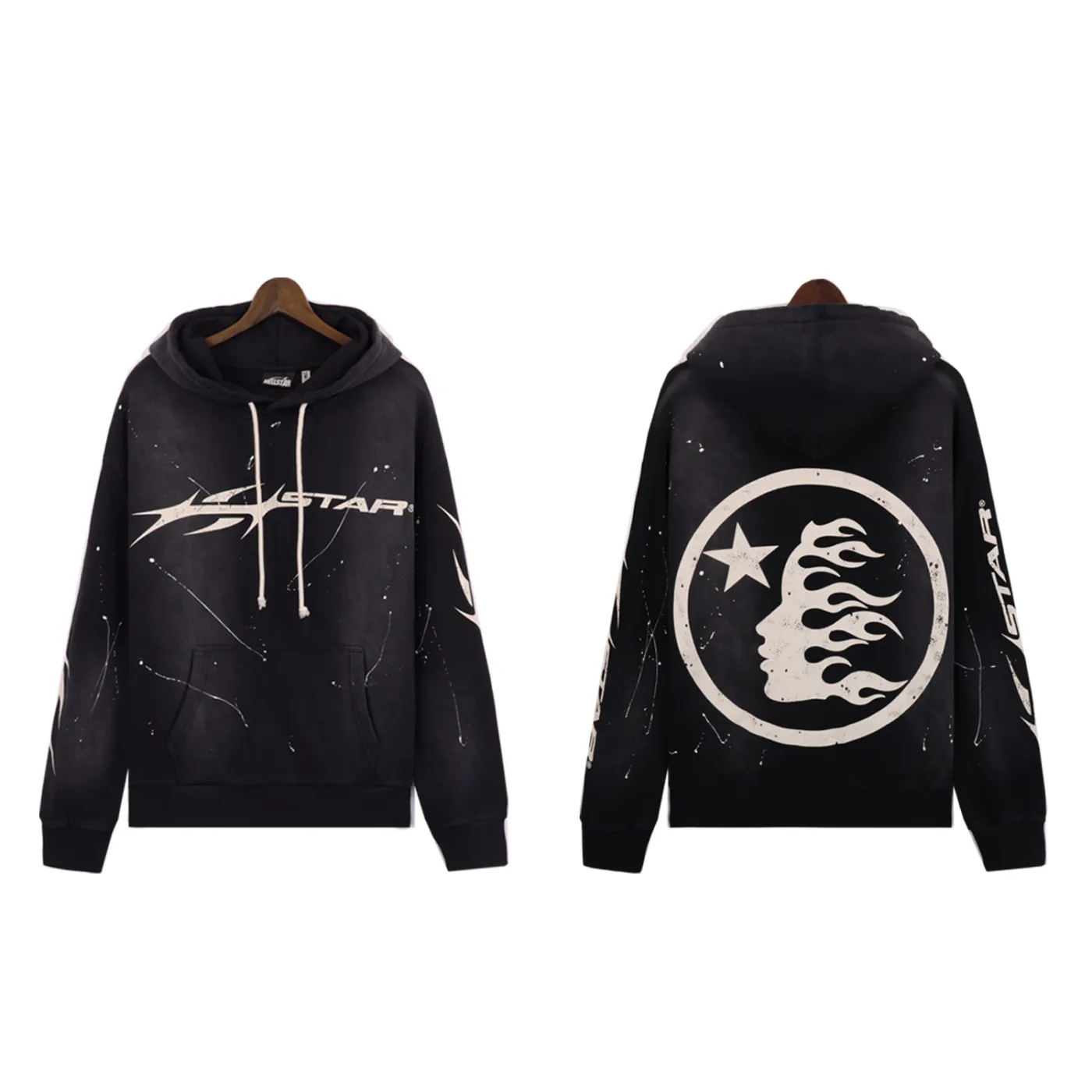 Hellstar Hstar Hoodie + Sweatpants Set Black