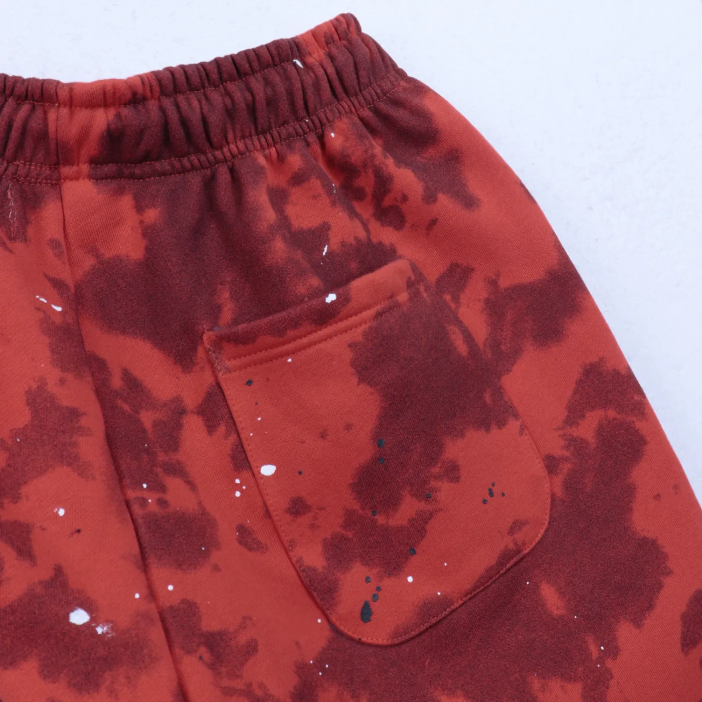 Hellstar Sports Tie-Dye Skull Hoodie + Sweatpants Set Red