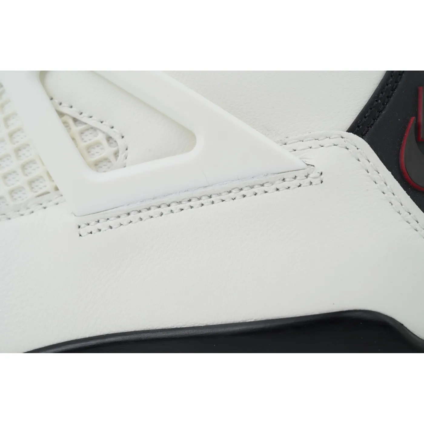 Air Jordan 4 Retro White Black And Red IM4002-100