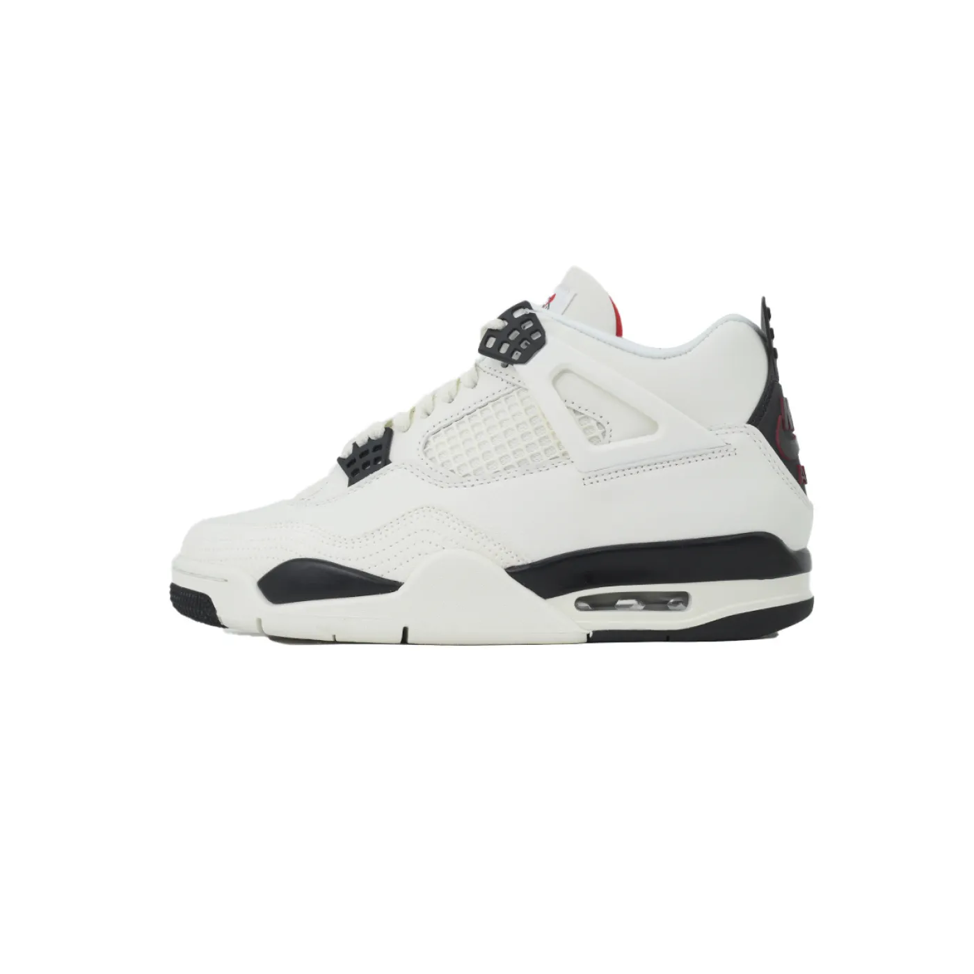 Air Jordan 4 Retro White Black And Red IM4002-100