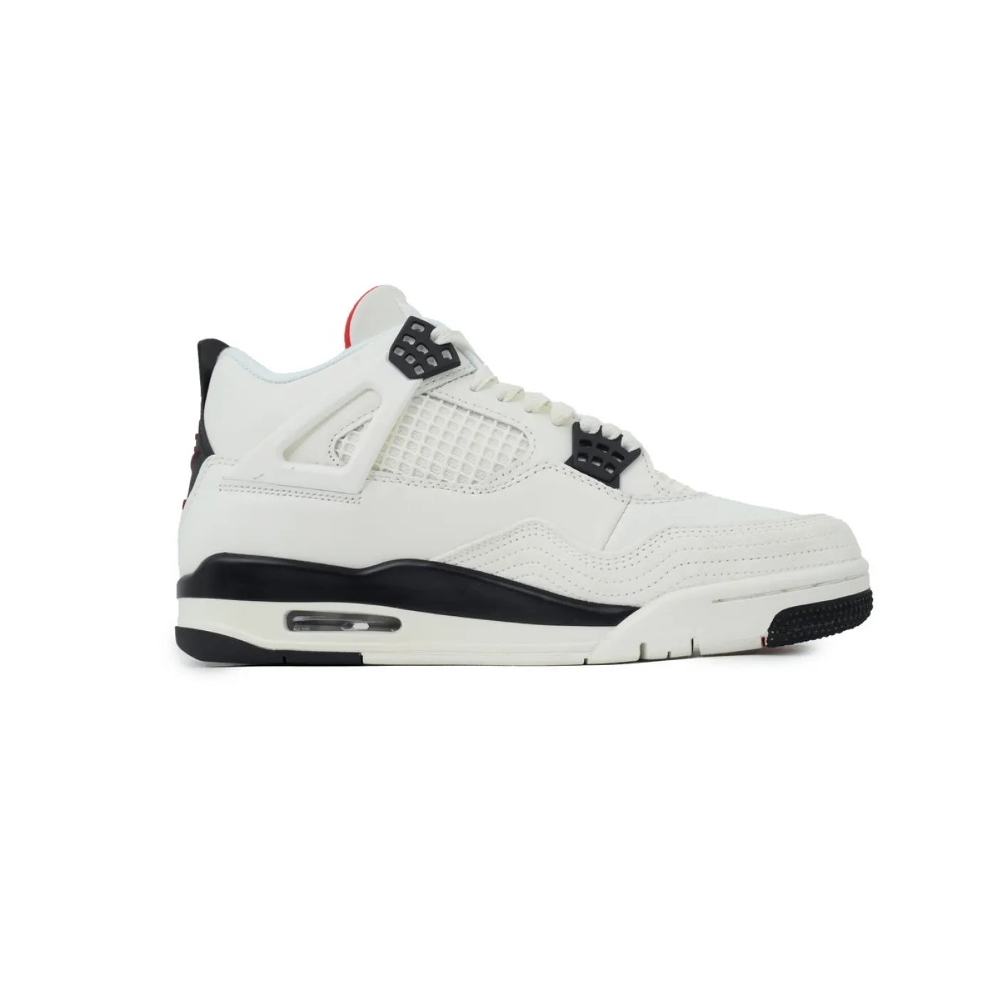 Air Jordan 4 Retro White Black And Red IM4002-100