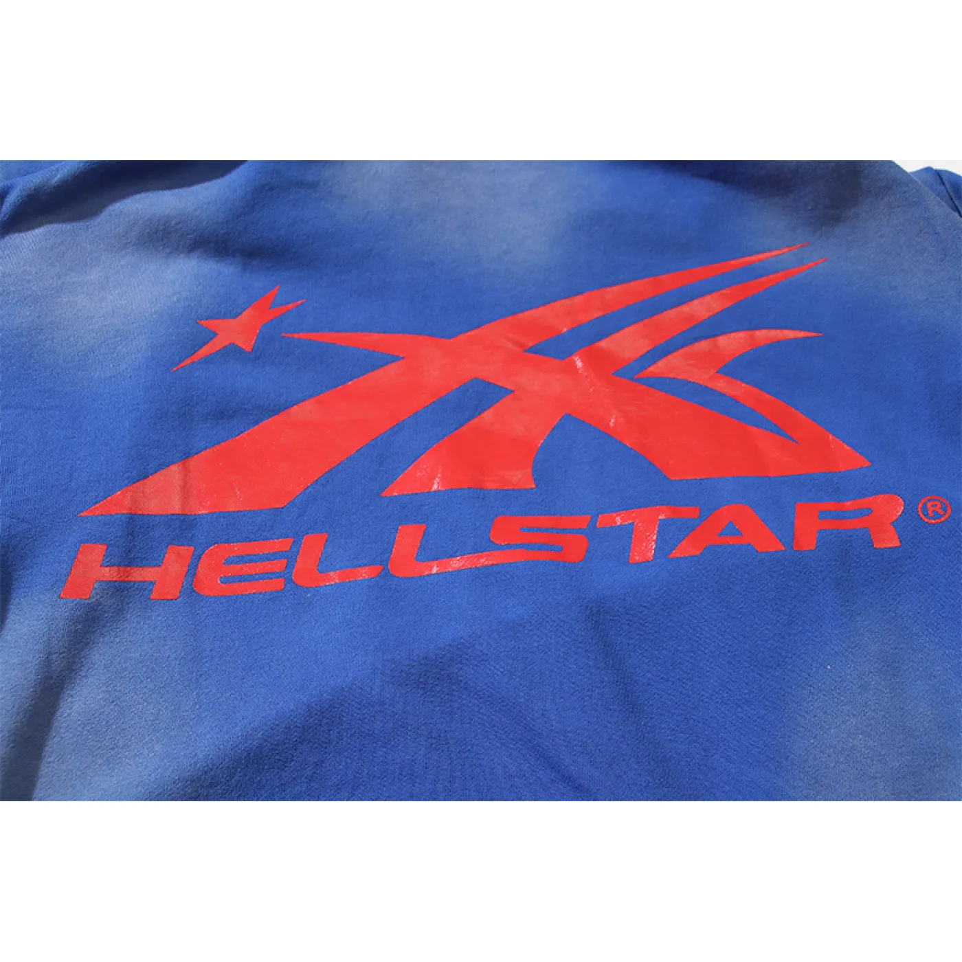 Hellstar Hoodies Blue/Black