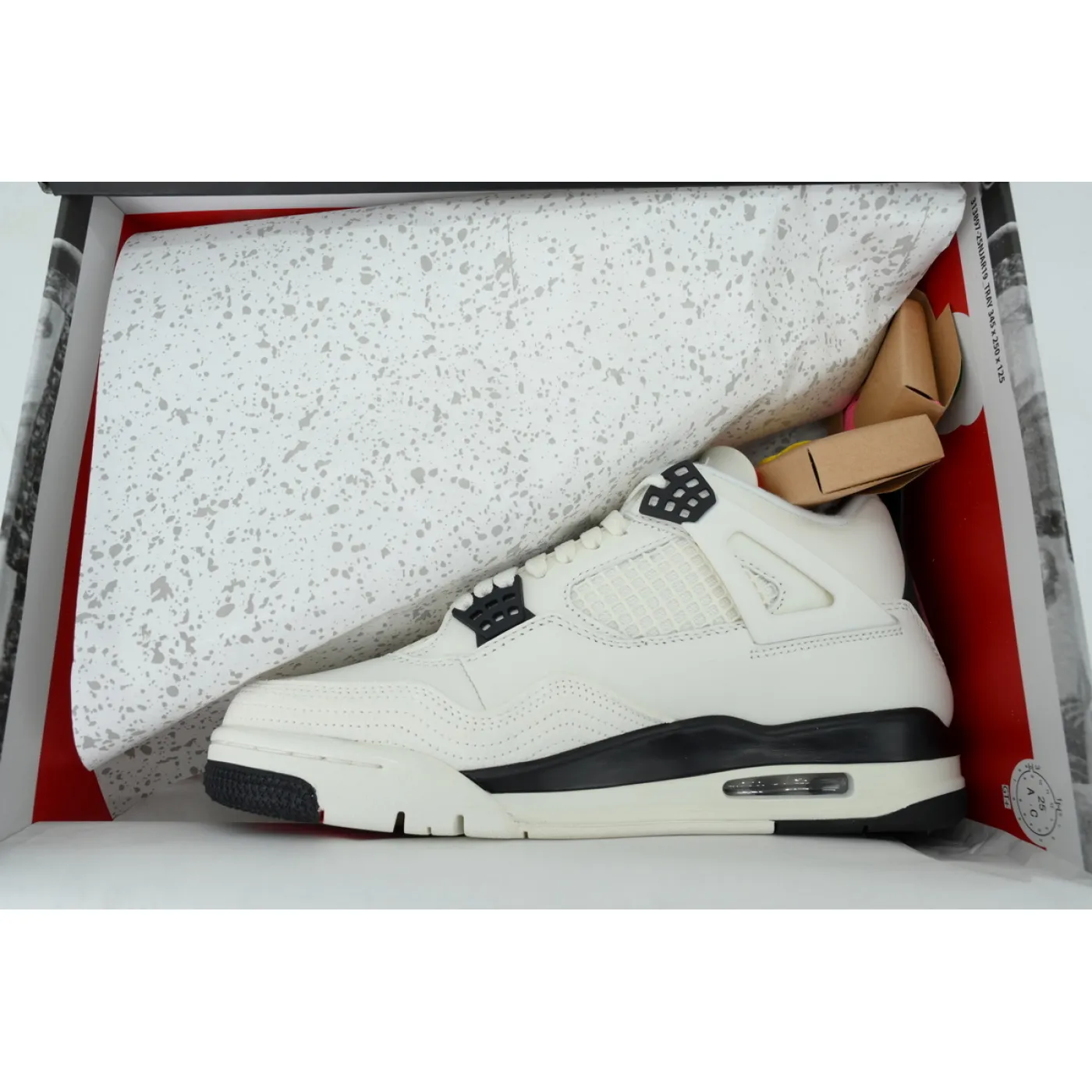 Air Jordan 4 Retro White Black And Red IM4002-100