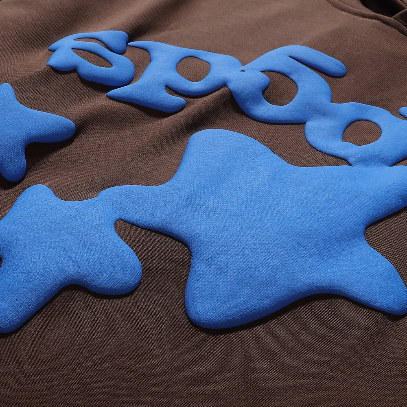 Sp5der Beluga Hoodie & Sweatpant Set Brown