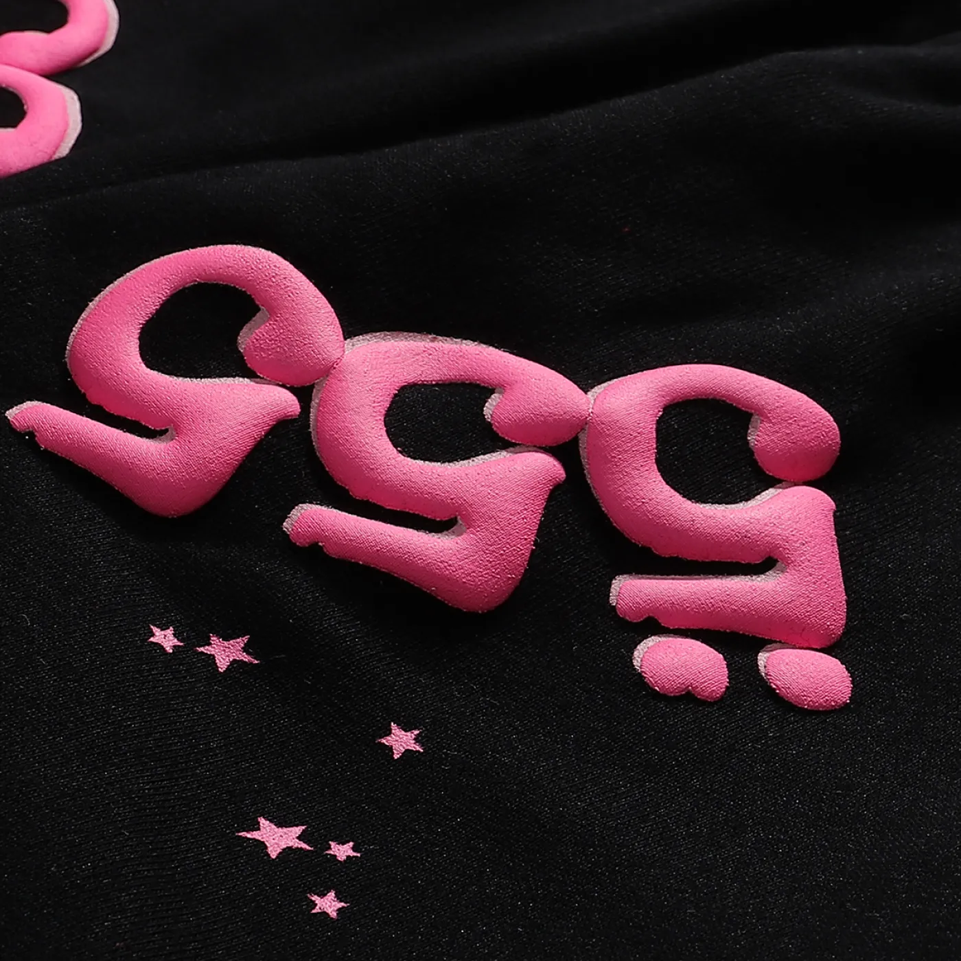 Sp5der Angel Number Hoodie & Sweatpant Set Black