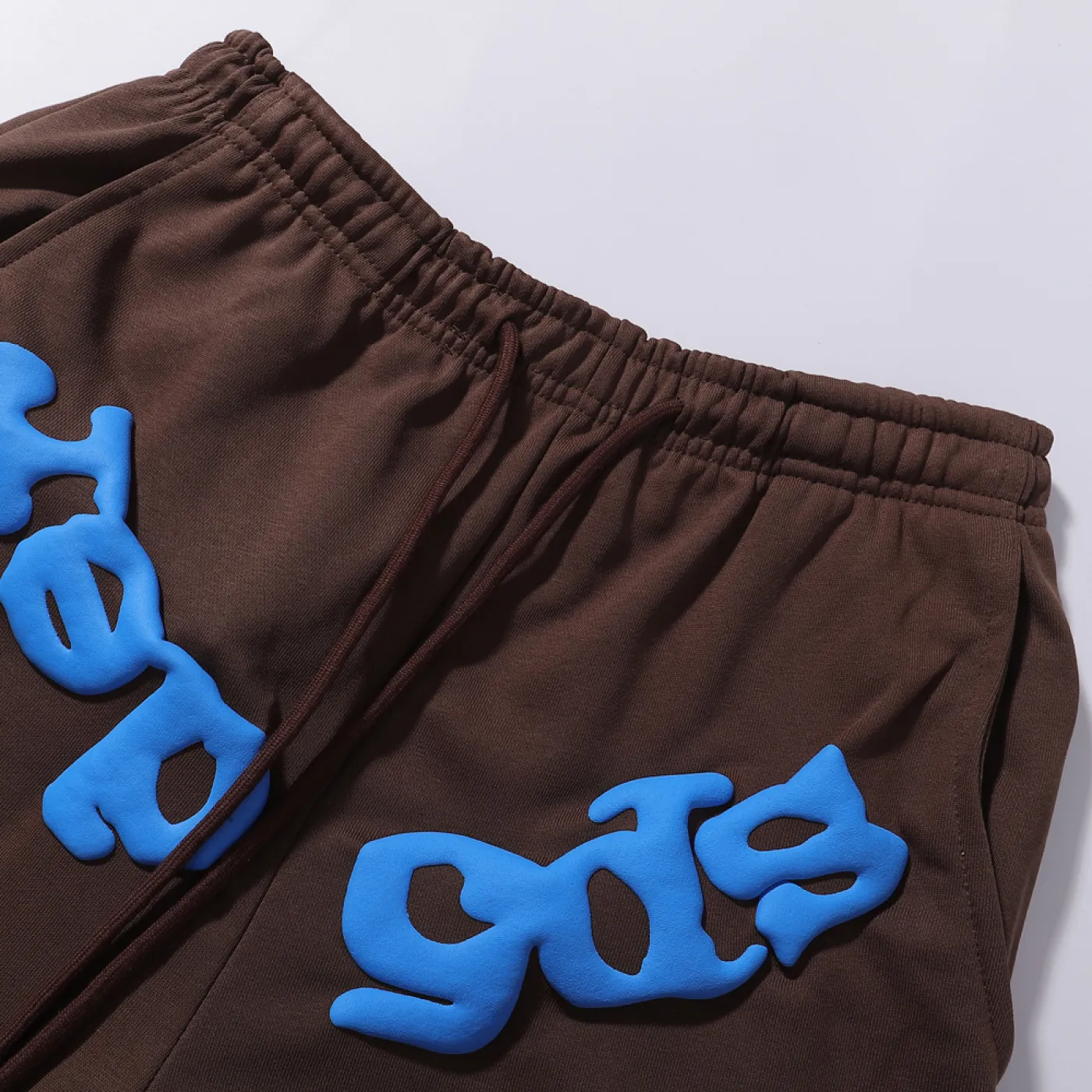 Sp5der Beluga Hoodie & Sweatpant Set Brown