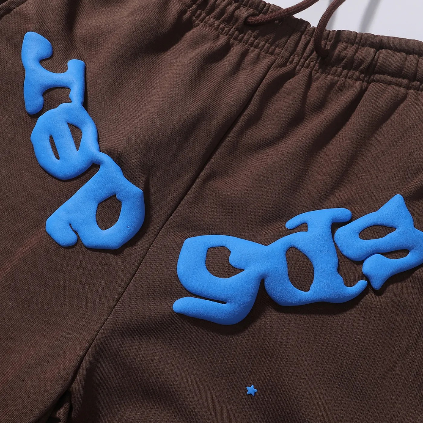 Sp5der Beluga Hoodie & Sweatpant Set Brown