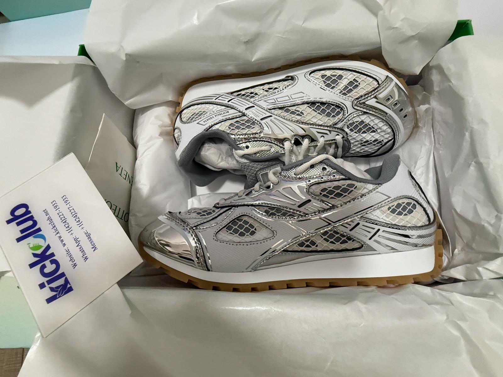 BOTTEGA VENETA Orbit Sneakers Silver