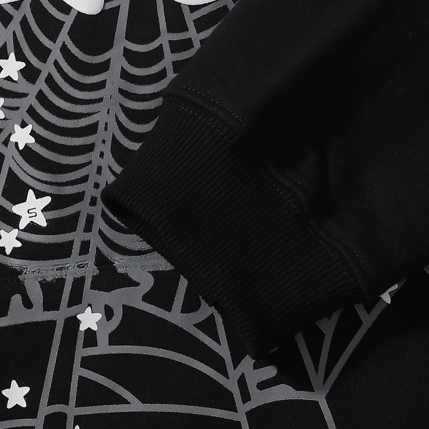 Sp5der Jeffery Hoodie & Sweatpant Set Black