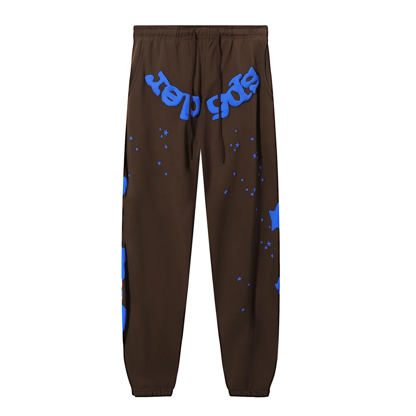 Sp5der Beluga Hoodie & Sweatpant Set Brown