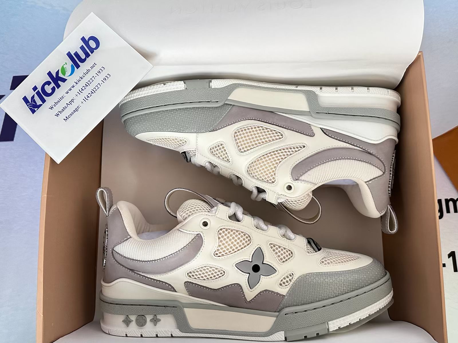 Louis Vuitton Skate Grey 1ACQPA