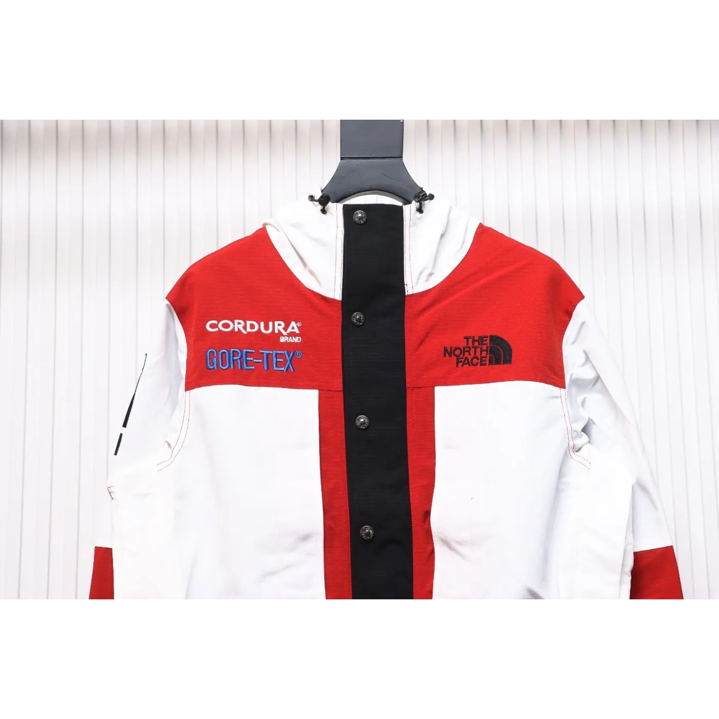 The North Face Expedition Jacket Red White