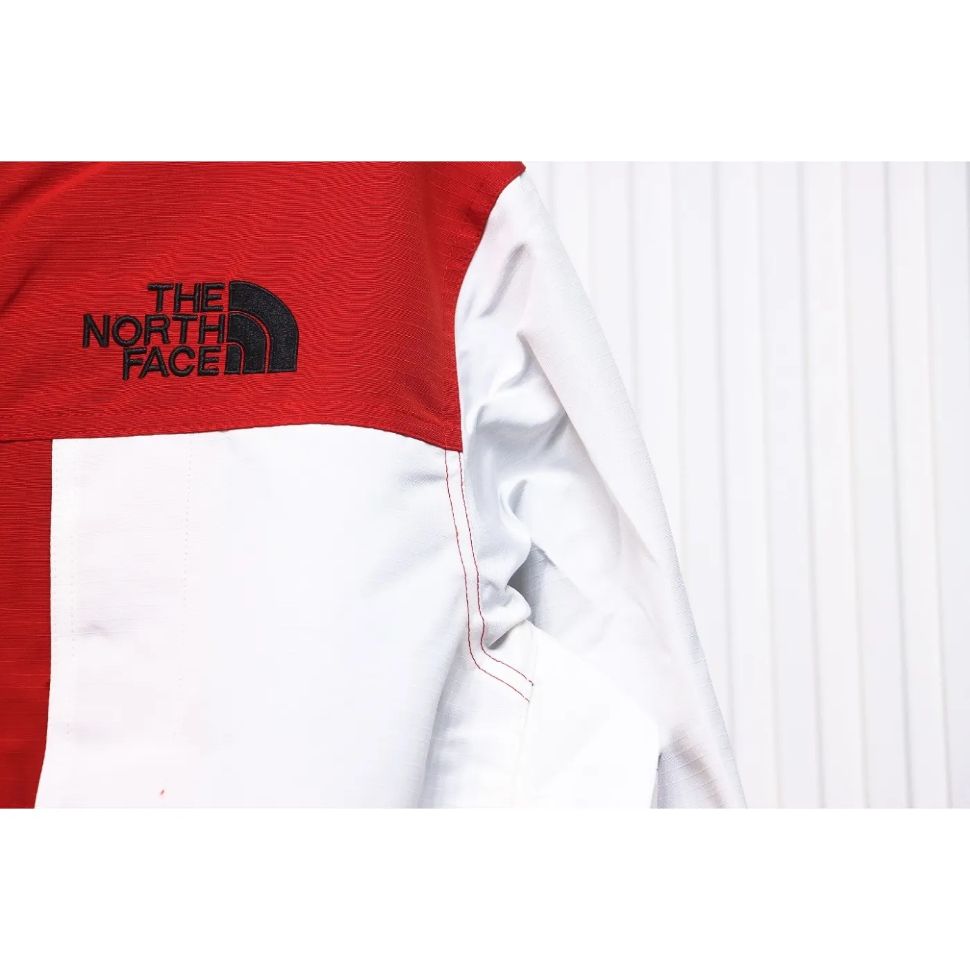 The North Face Expedition Jacket Red White