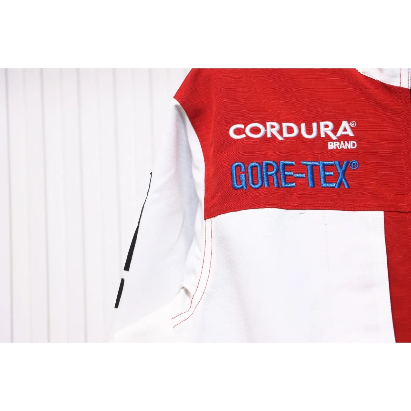 The North Face Expedition Jacket Red White