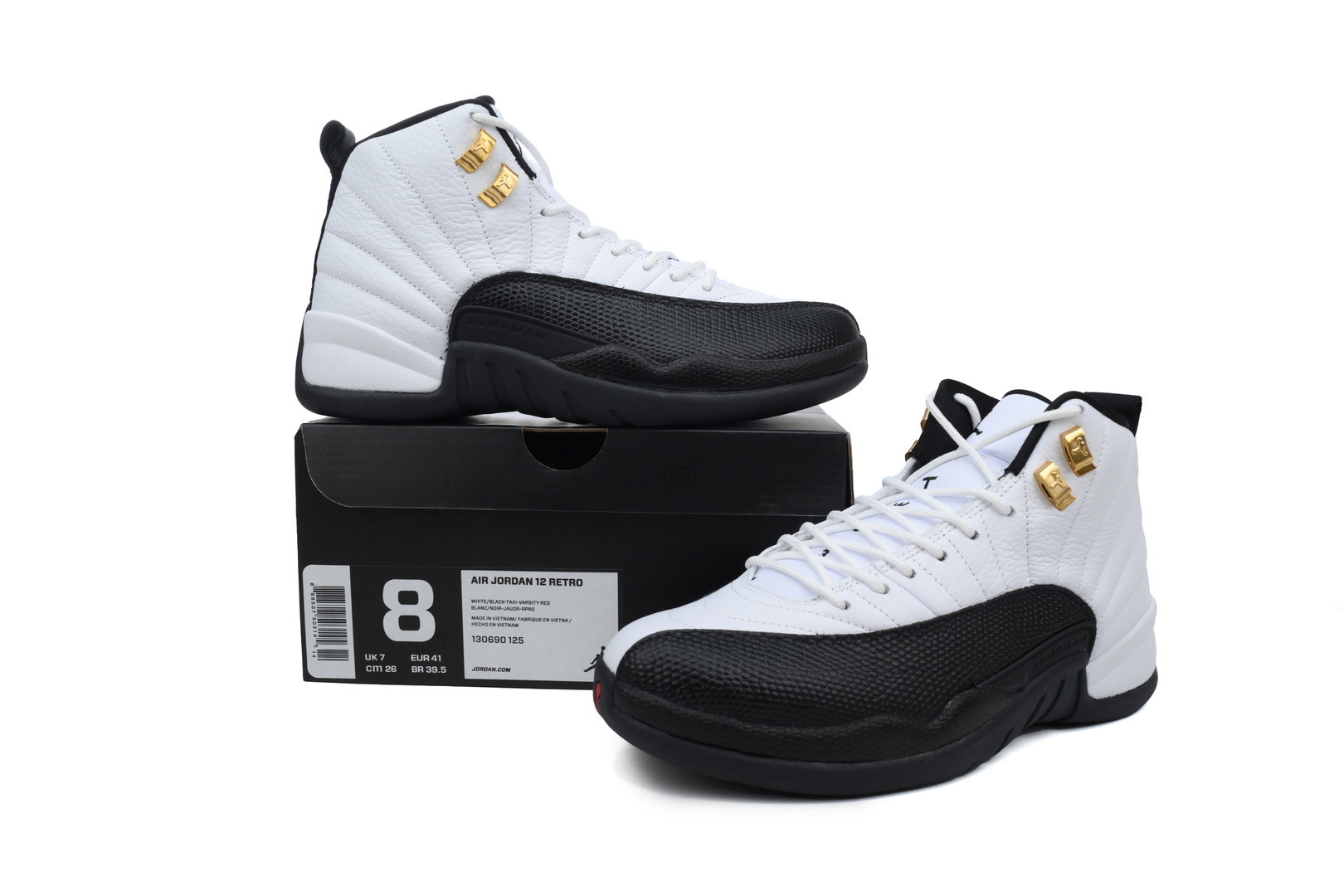Air Jordan 12 Retro Taxi 130690-125