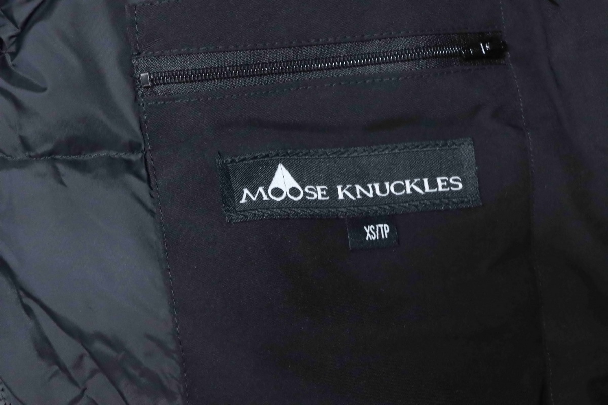Moose Knuckles Multi-pocket Down Jacket Black(NFC)