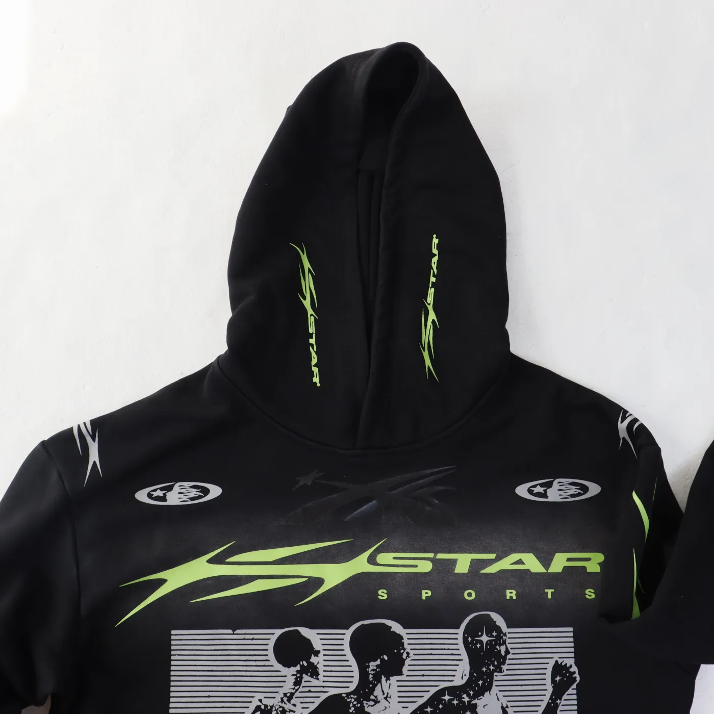Hellstar Sports Hoodie & Sweatpants Set Black Green