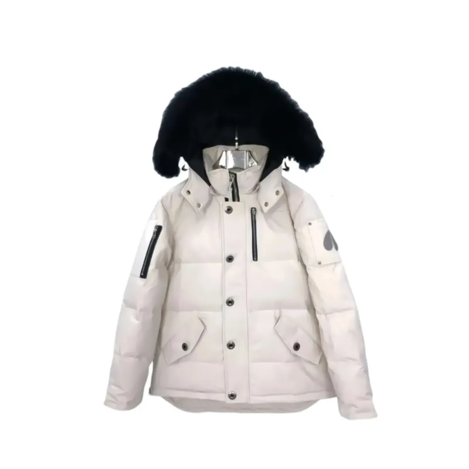 Moose Knuckles 3Q Quited Puffer Jacket White (NFC)