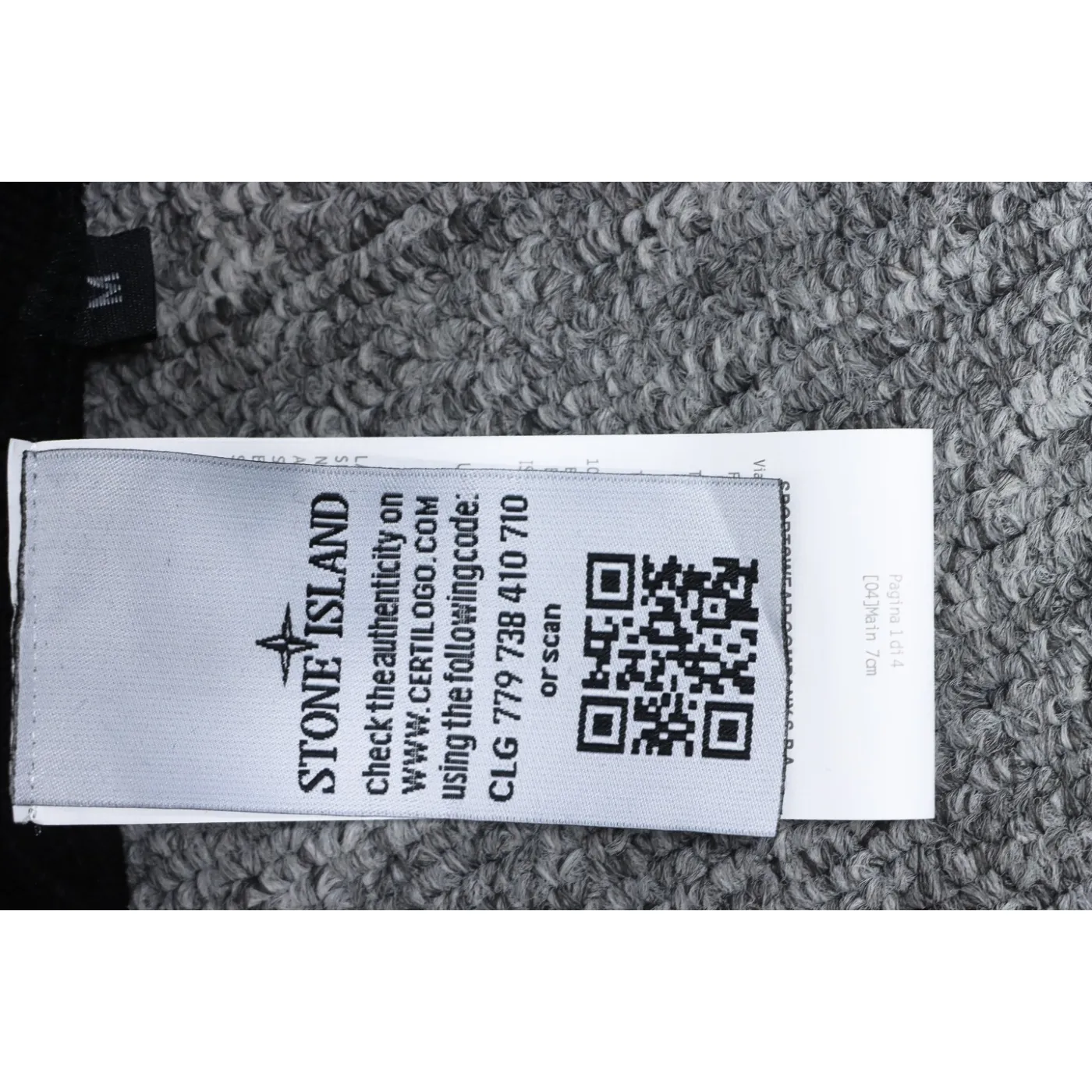 Stone Island Classic Logo Sleeve Patch Hoodie Black