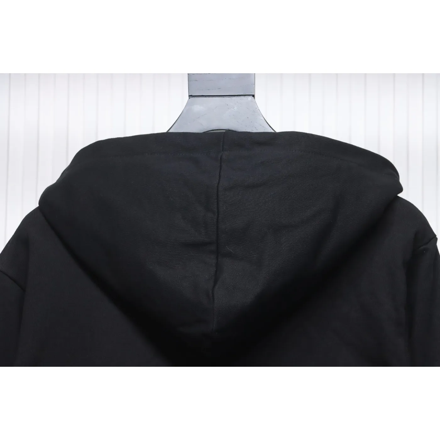 Stone Island Classic Logo Sleeve Patch Hoodie Black