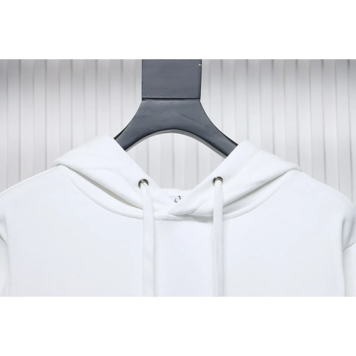 Stone Island Classic Logo Sleeve Patch Hoodie White