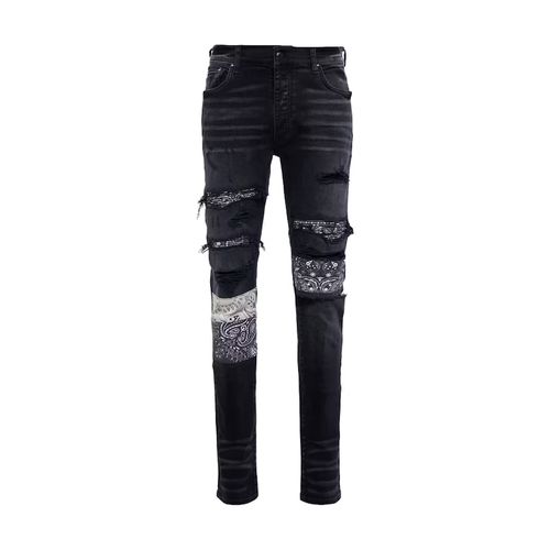 Amiri Bandana Artpatch Jeans