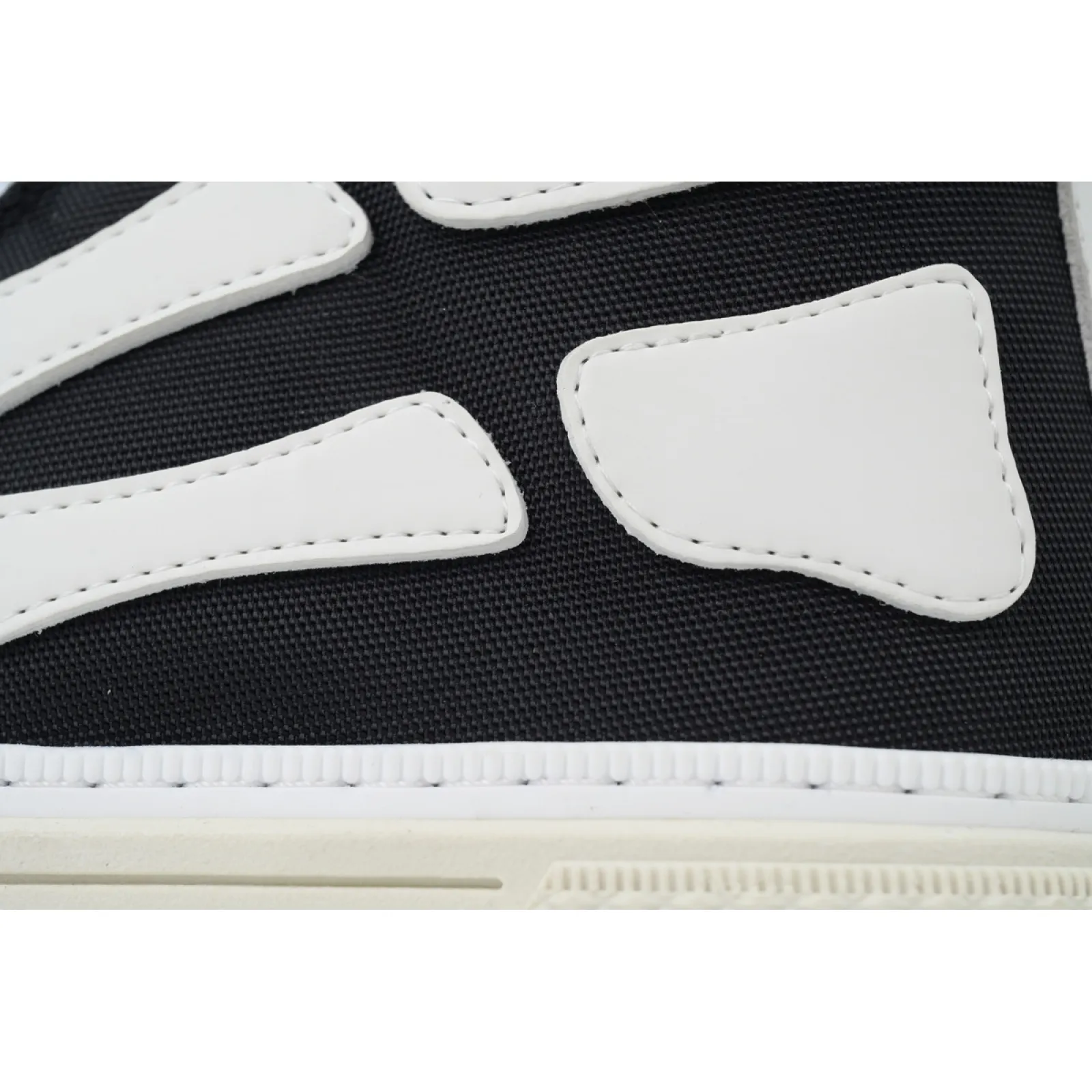 AMIRI SKEL COURT HI Black And White
