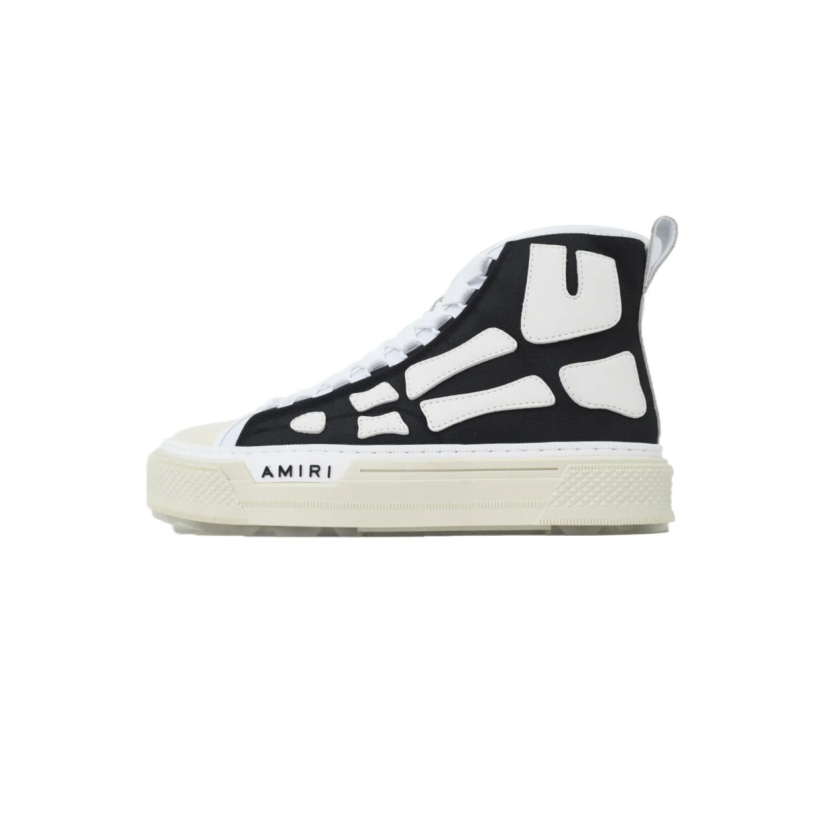 AMIRI SKEL COURT HI Black And White