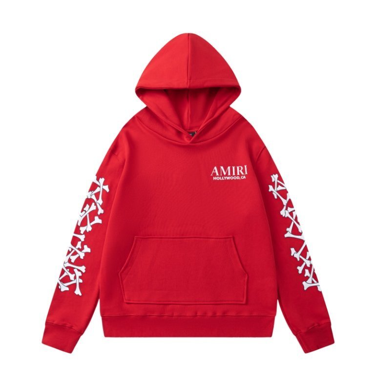 Amiri Bones Stacked Hoodie