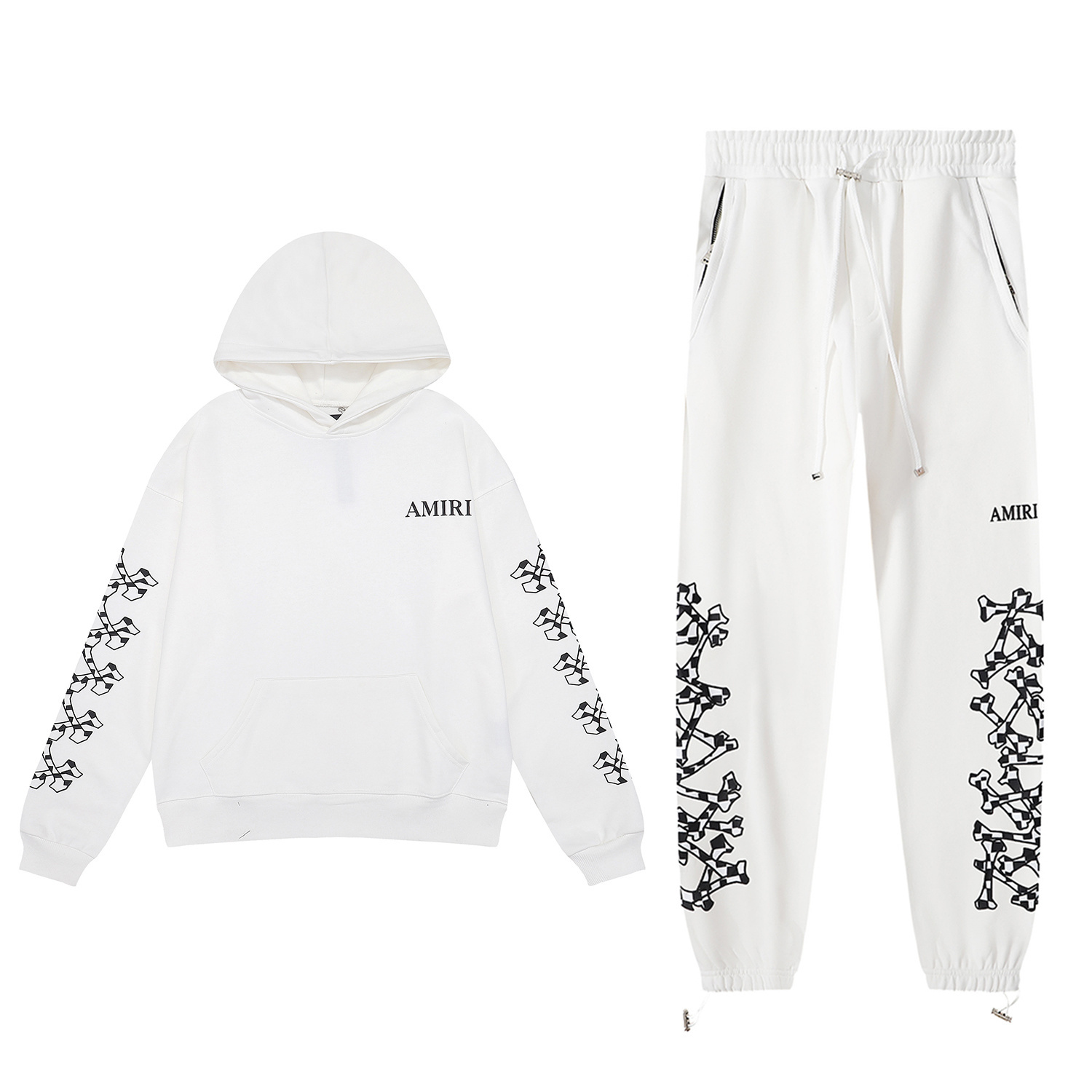 AMIRI Skull Cross Print Sweatsuit