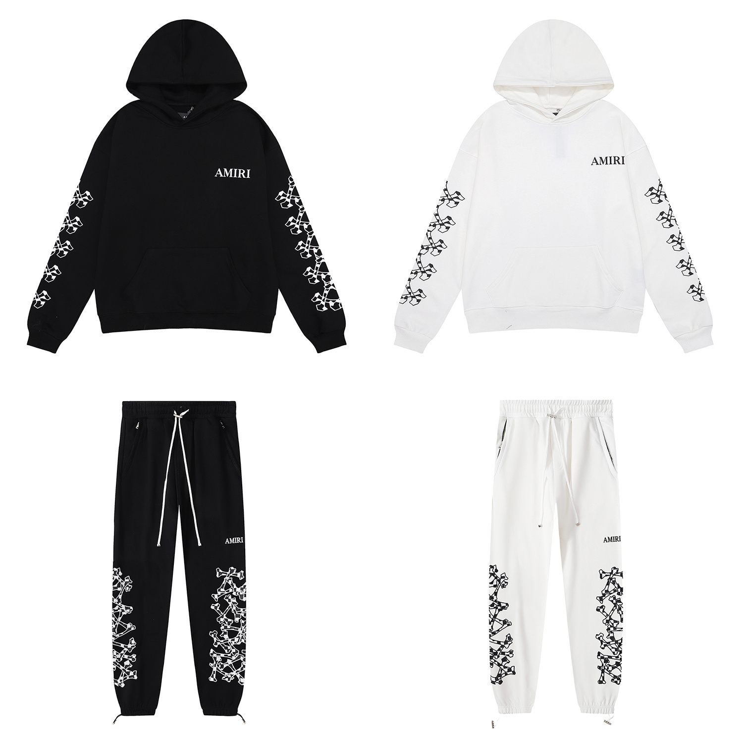 AMIRI Skull Cross Print Sweatsuit