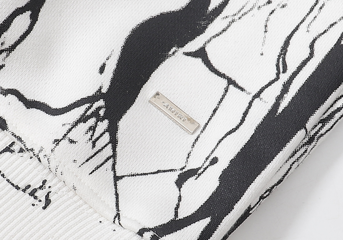 Amiri Color Block Striped Print Sweatsuit