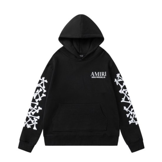 Amiri Bones Stacked Hoodie + Amiri Jeans 8908