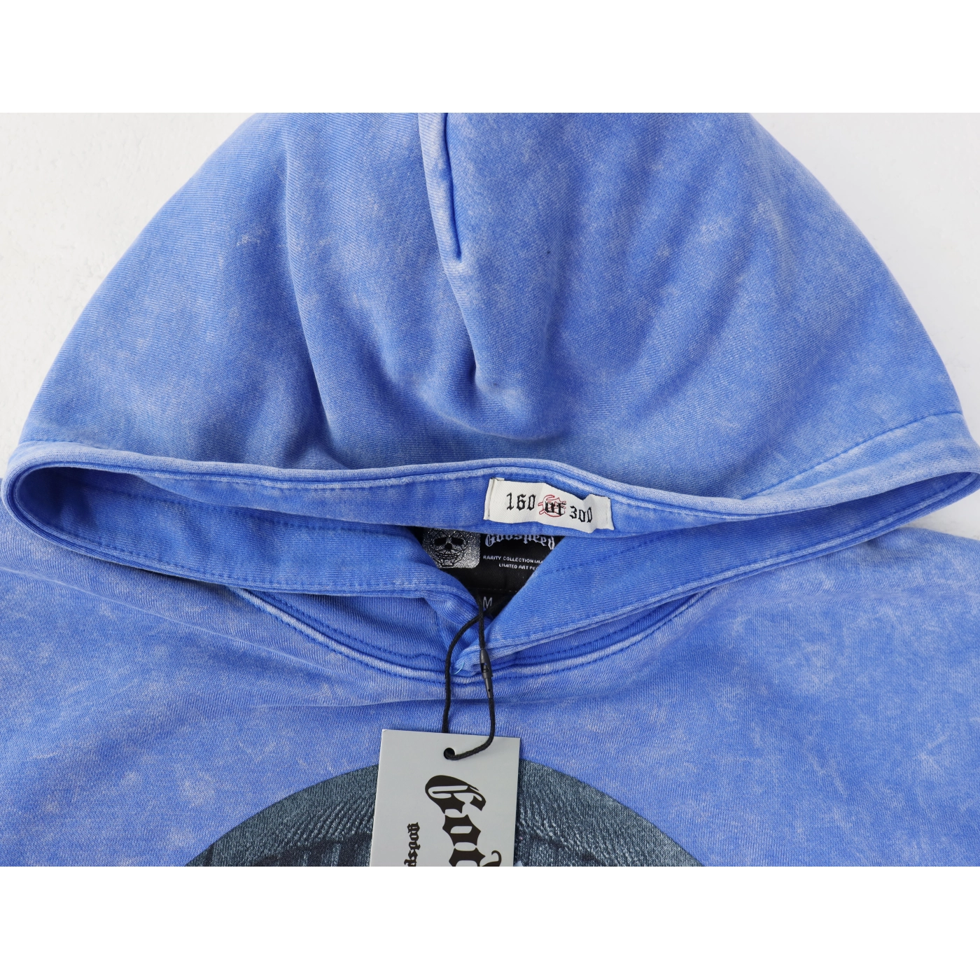 Godspeed Balaclava Szn Hoodie Washed Blue